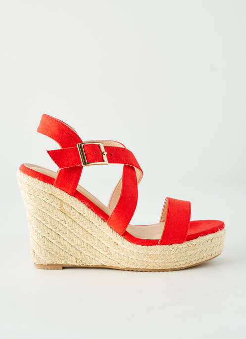 Sandales/Nu pieds rouge I LOVE SHOES femme