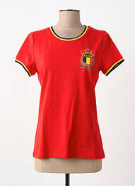 T-shirt rouge ZEB STYLE LAB  femme