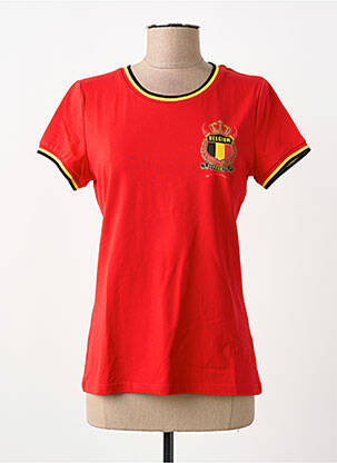 T-shirt rouge ZEB STYLE LAB  femme