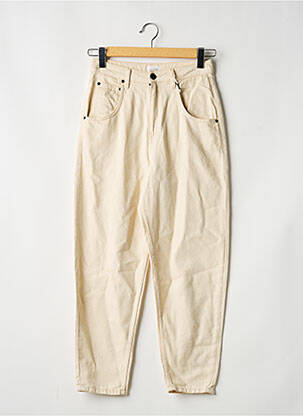 Pantalon 7/8 beige YUGEN femme