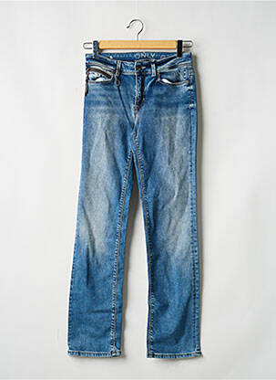 Jeans coupe droite bleu ONLY femme
