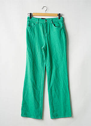 Jeans coupe droite vert VERO MODA femme