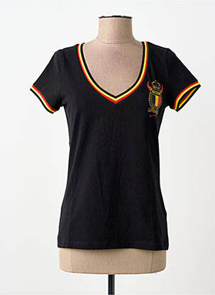 T-shirt noir ZEB STYLE LAB  femme