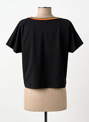 T-shirt noir ZEB STYLE LAB  femme