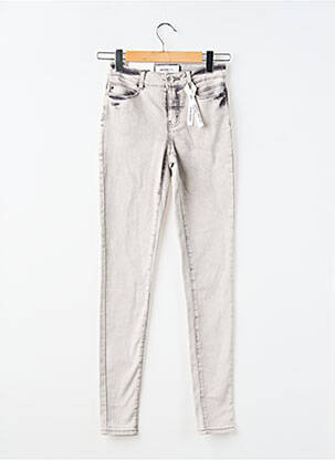 Jeans skinny gris VERO MODA femme