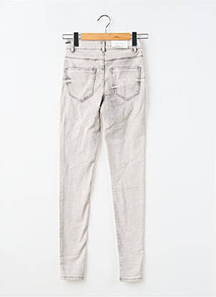 Jeans skinny gris VERO MODA femme