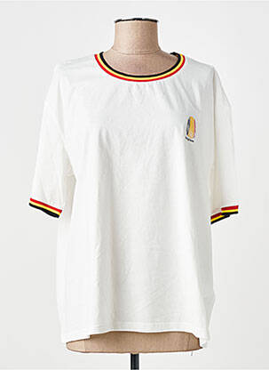 T-shirt blanc ZEB STYLE LAB  femme