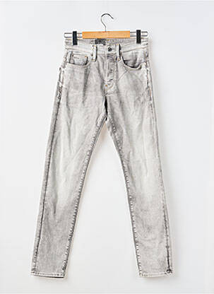 Jeans coupe droite gris G STAR homme
