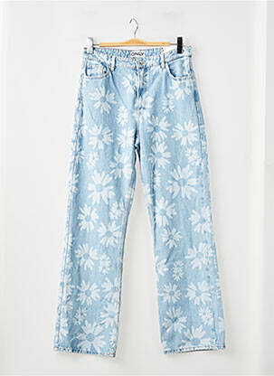 Jeans coupe droite bleu ONLY femme