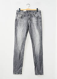 Jeans skinny gris JACK & JONES homme