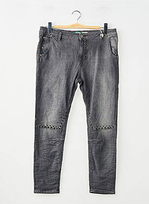 Jeans boyfriend gris PLEASE femme