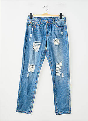 Jeans boyfriend bleu JACQUELINE DE YONG femme