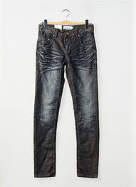 Jeans coupe droite noir SHINE homme