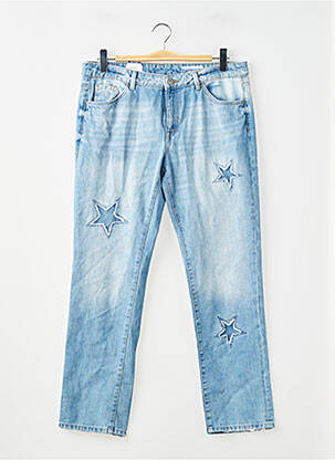 Jeans boyfriend bleu EDC femme