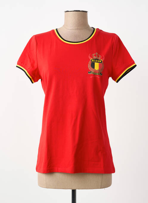 T-shirt rouge ZEB STYLE LAB  femme