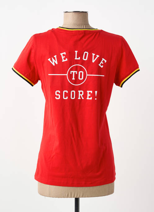 T-shirt rouge ZEB STYLE LAB  femme