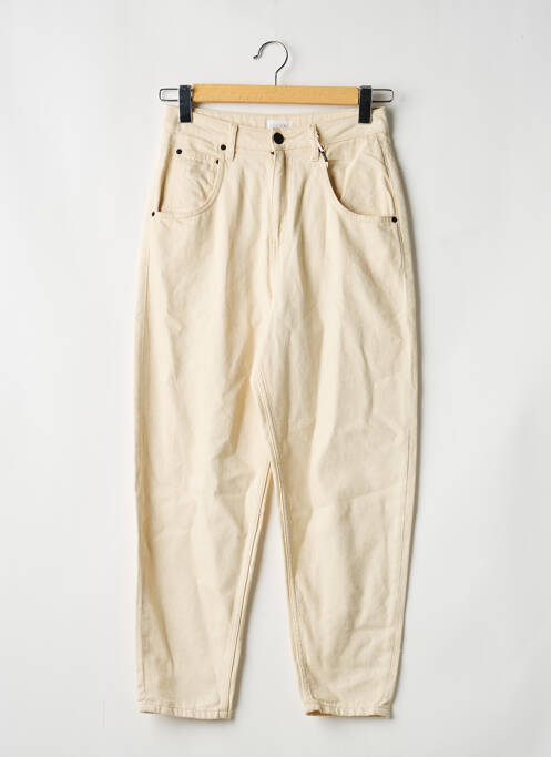 Pantalon 7/8 beige YUGEN femme