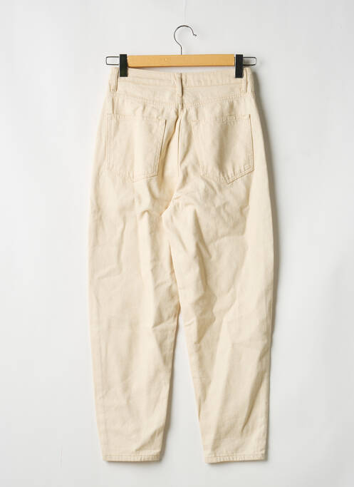 Pantalon 7/8 beige YUGEN femme