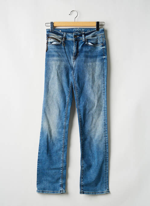 Jeans coupe droite bleu ONLY femme