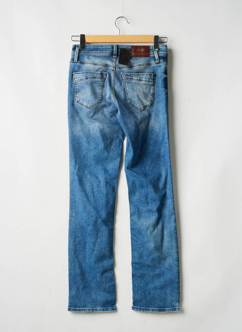 Jeans coupe droite bleu ONLY femme
