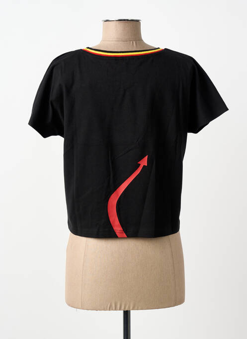 T-shirt noir ZEB STYLE LAB  femme