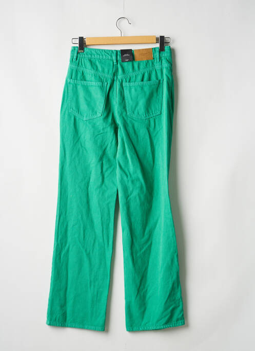 Jeans coupe droite vert VERO MODA femme