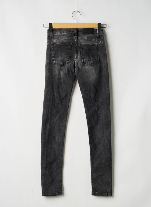 Jeans coupe slim noir ASTRID BLACK LABEL femme