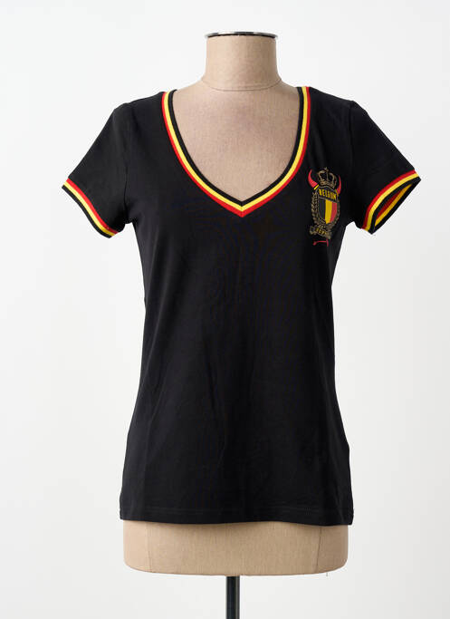 T-shirt noir ZEB STYLE LAB  femme