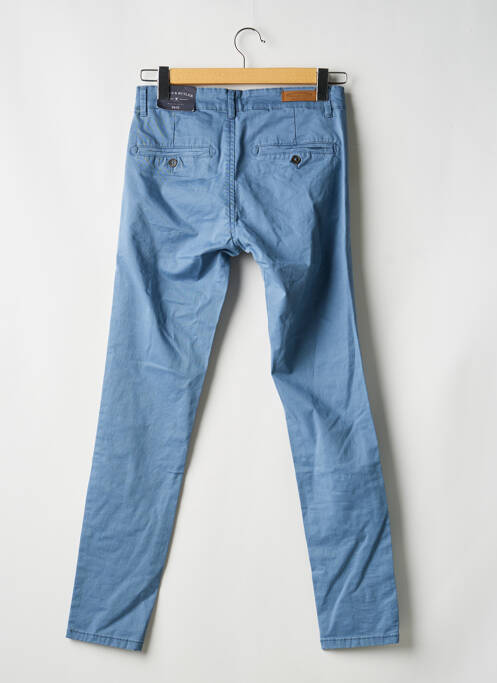 Pantalon chino bleu BRUCE & BUTLER  homme