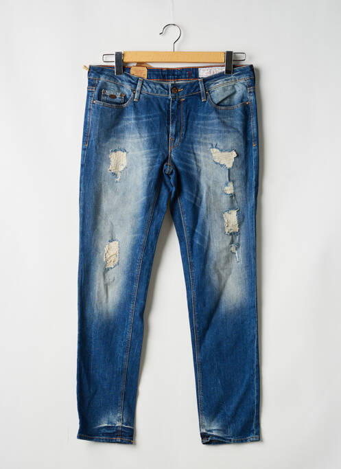 Jeans coupe droite bleu EDC femme