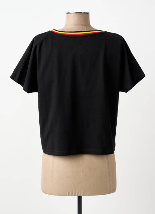 T-shirt noir ZEB STYLE LAB  femme