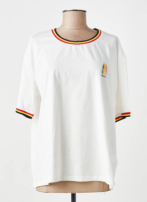 T-shirt blanc ZEB STYLE LAB  femme