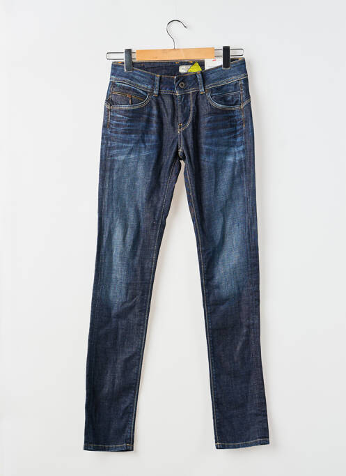 Jeans coupe slim bleu PEPE femme