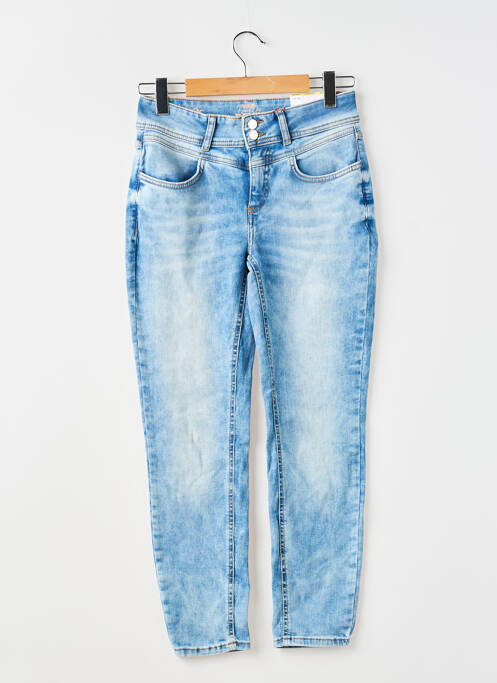 Jeans coupe slim bleu STREET ONE femme