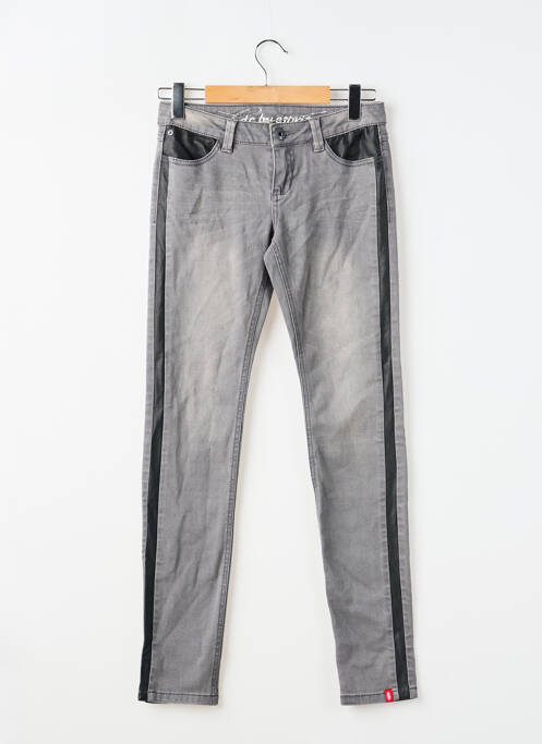Jeans coupe slim gris EDC femme