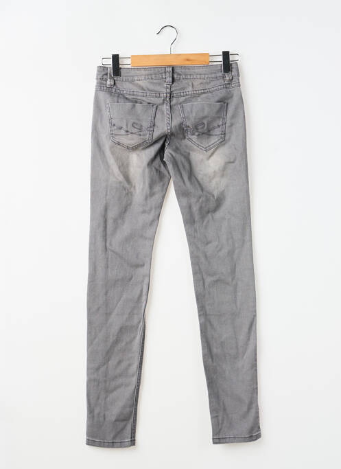Jeans coupe slim gris EDC femme