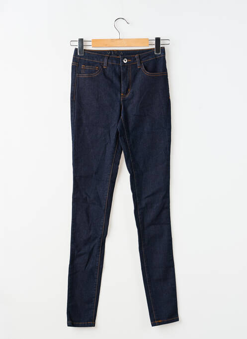 Jeans coupe slim bleu VILA femme
