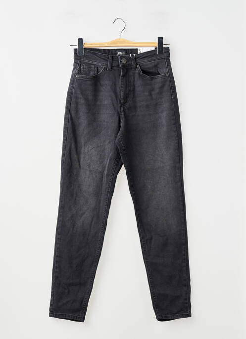 Jean coupe mom gris ONLY femme