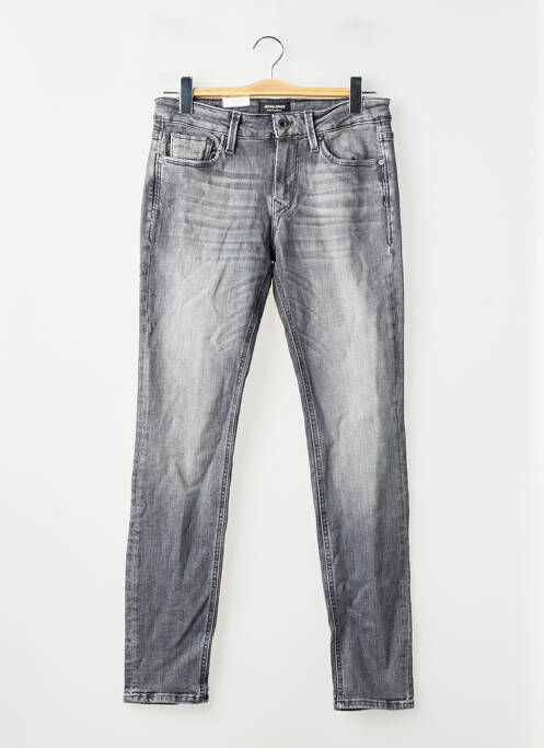 Jeans skinny gris JACK & JONES homme