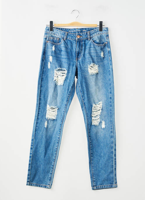 Jeans boyfriend bleu JACQUELINE DE YONG femme