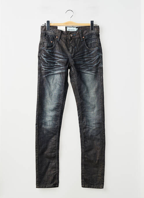 Jeans coupe droite noir SHINE homme