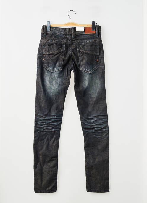 Jeans coupe droite noir SHINE homme