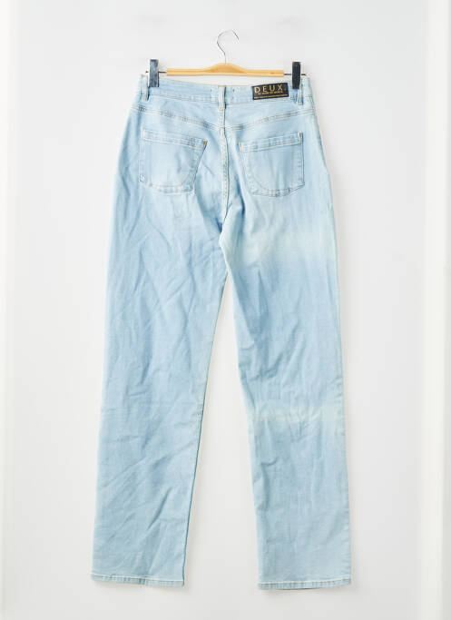 Jeans coupe droite bleu DEUX. BY ELINE DE MUNCK femme