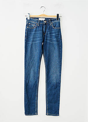 Jeans coupe large bleu MANGO femme