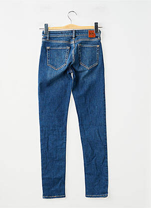 Jeans coupe large bleu MANGO femme
