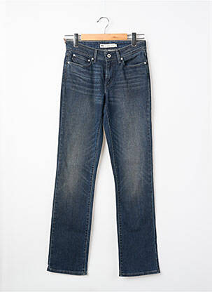 Jeans coupe droite bleu LEVI'S femme