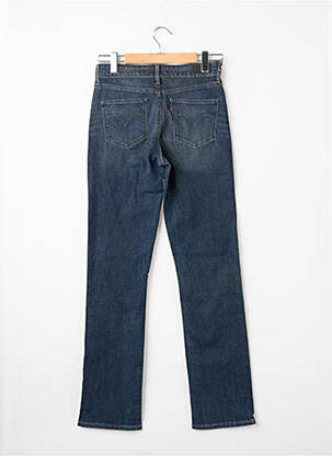 Jeans coupe droite bleu LEVI'S femme
