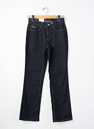 Jeans coupe droite bleu MAC femme