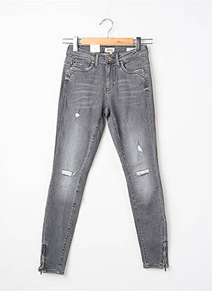Jeans skinny gris ONLY femme