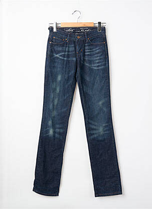 Jeans coupe droite bleu LEVIS femme